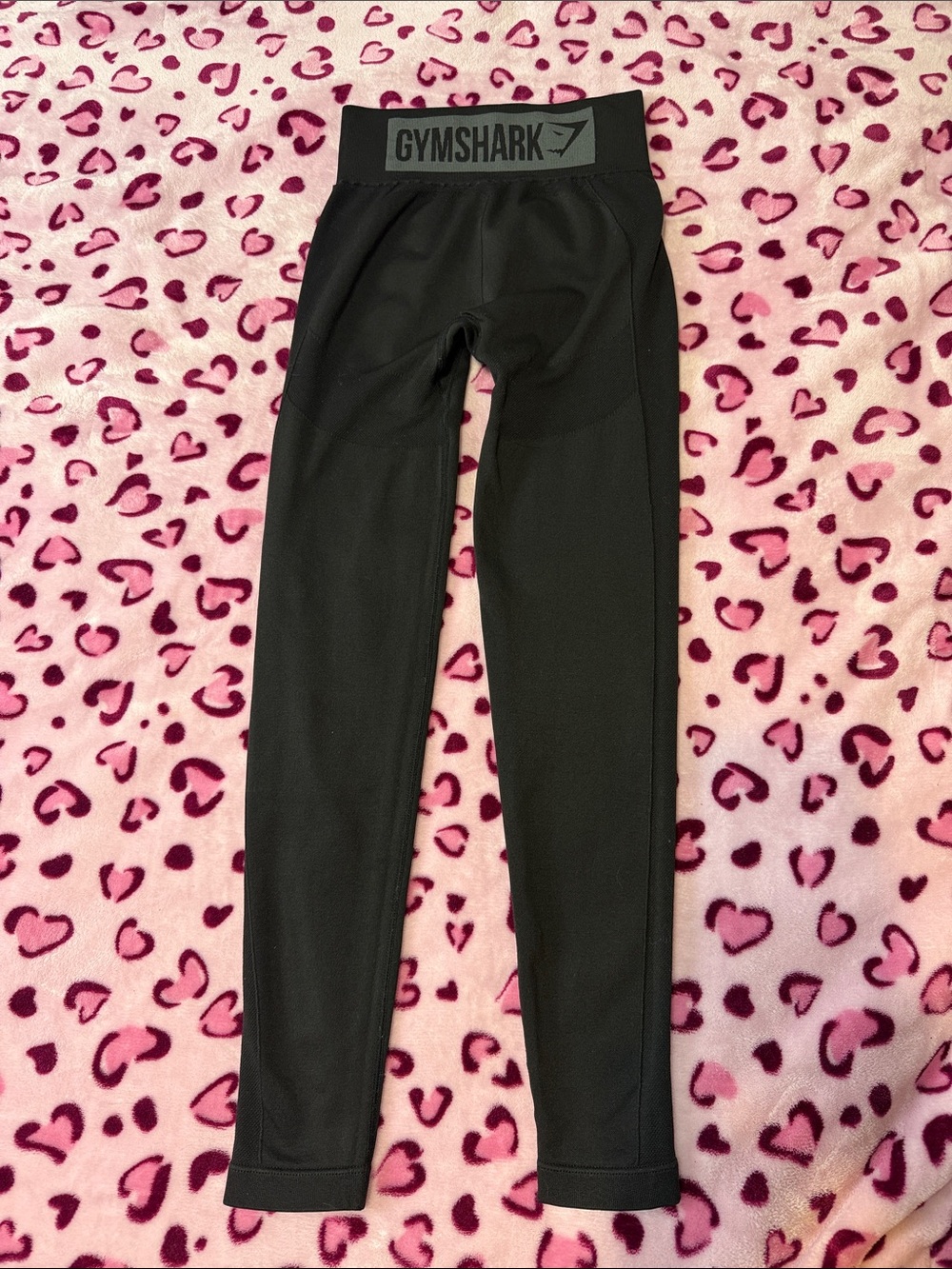 Gymshark Black High-Waist Leggings size S